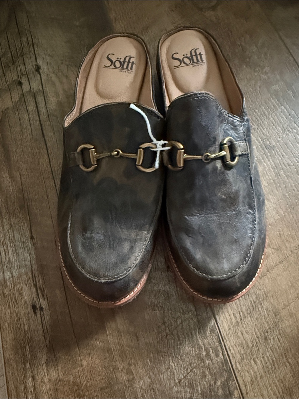 Sofft Black Leather Slip-On Loafer Women’s Size 8.5